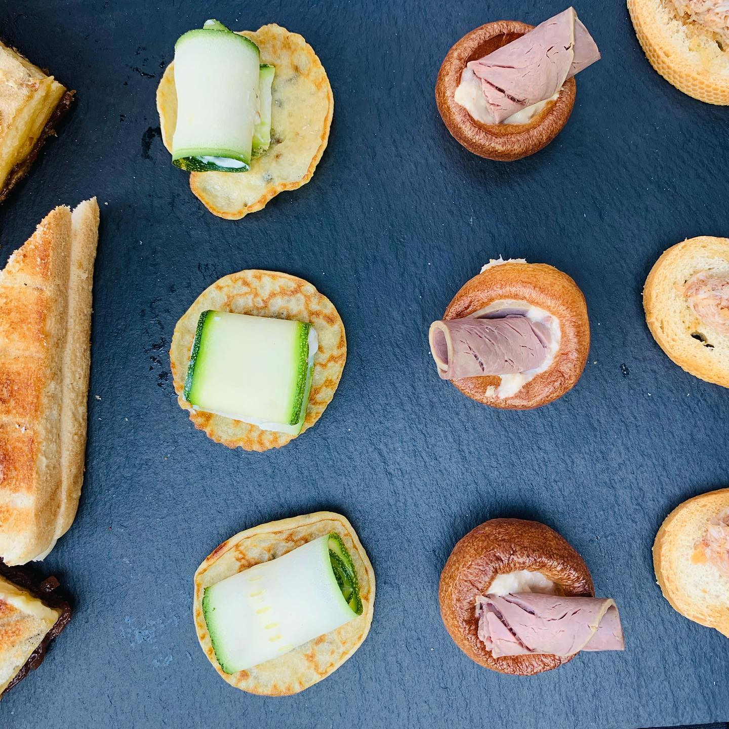 Canapés platter
