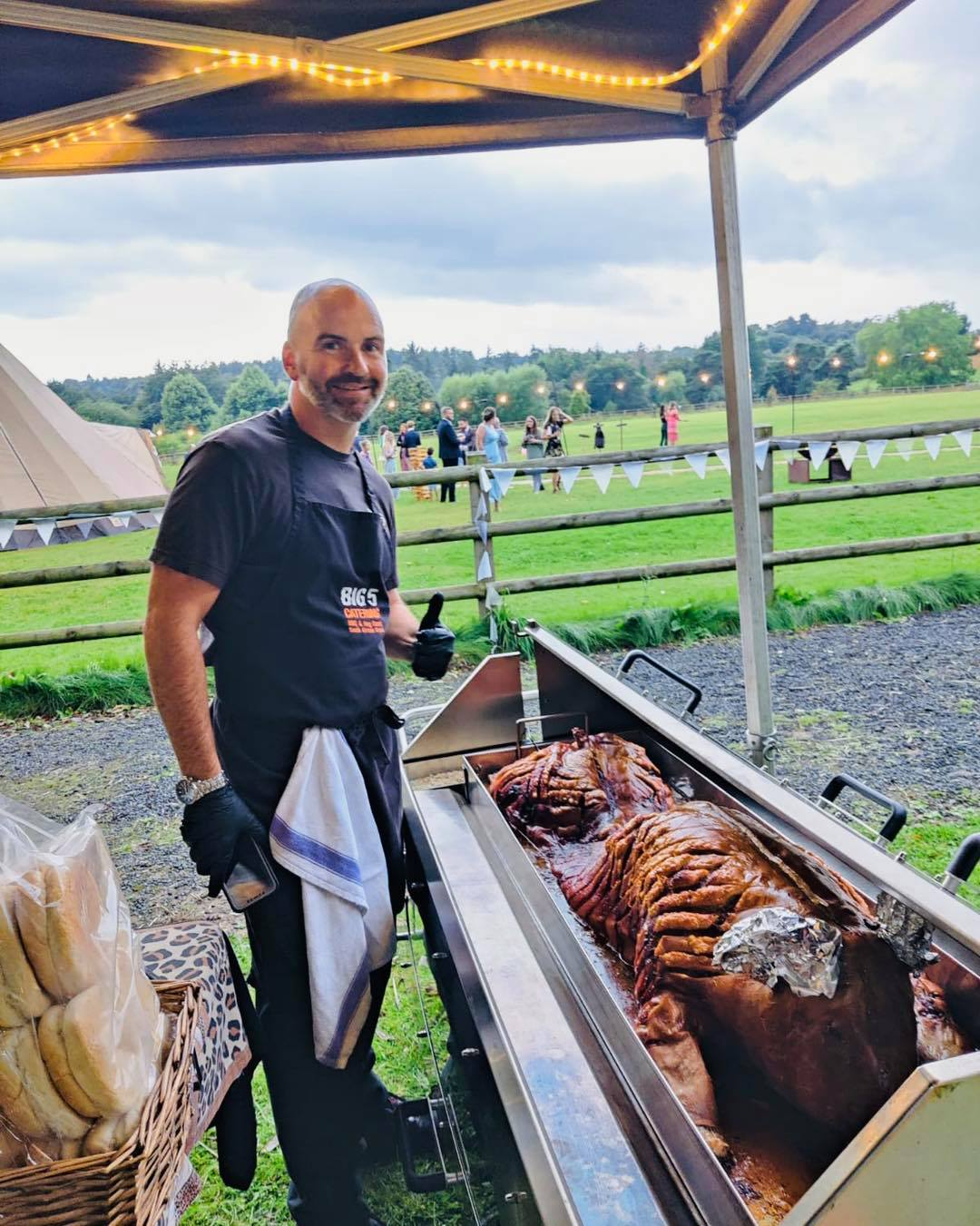 Big 5 Catering at an event