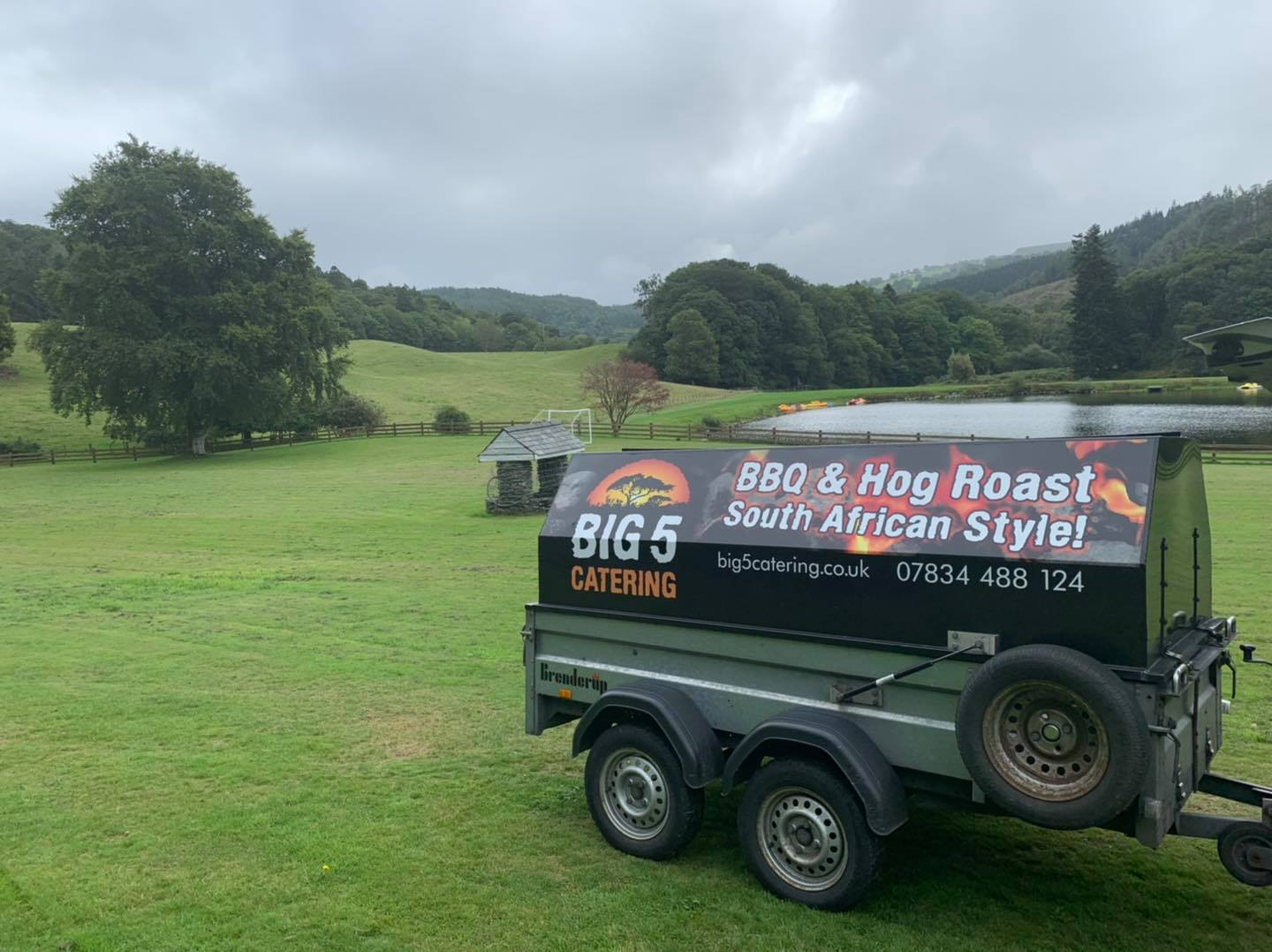 Big 5 Catering grill