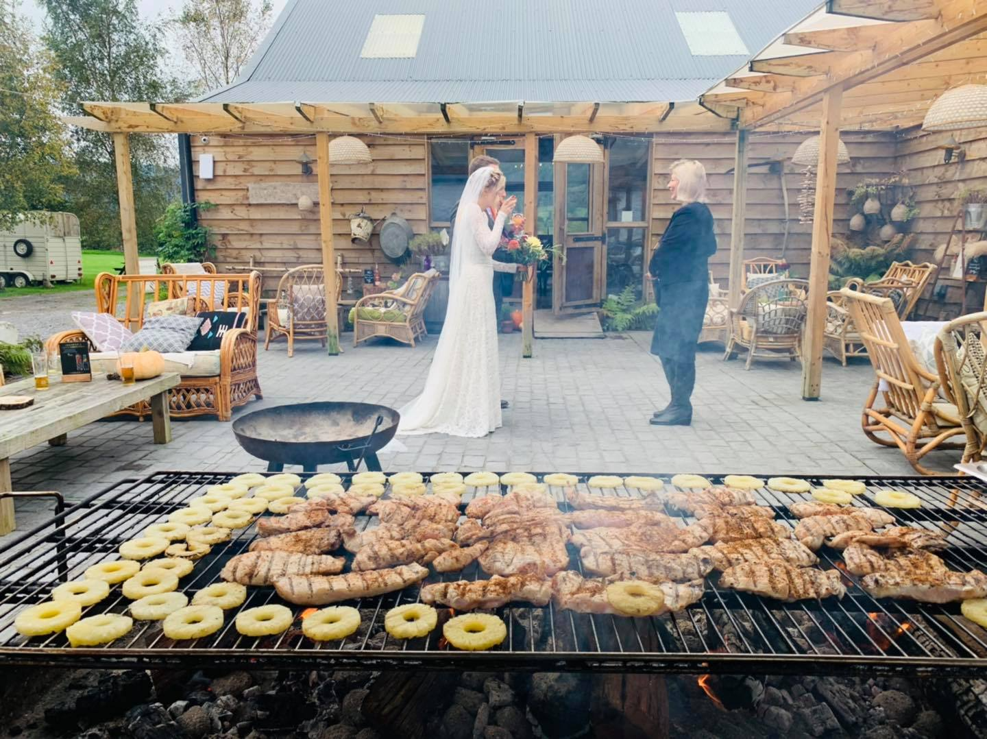 Wedding BBQ by Big 5 Catering